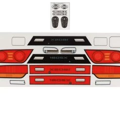 Reve D Nissan 180SX Wisteria Body Set (Clear) -Scale By Chris Sales 2022 rv db 180sxw 3