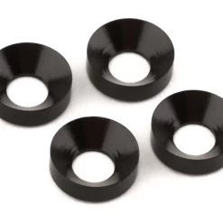 Reve D 3mm Countersunk Washers (Black) (4)