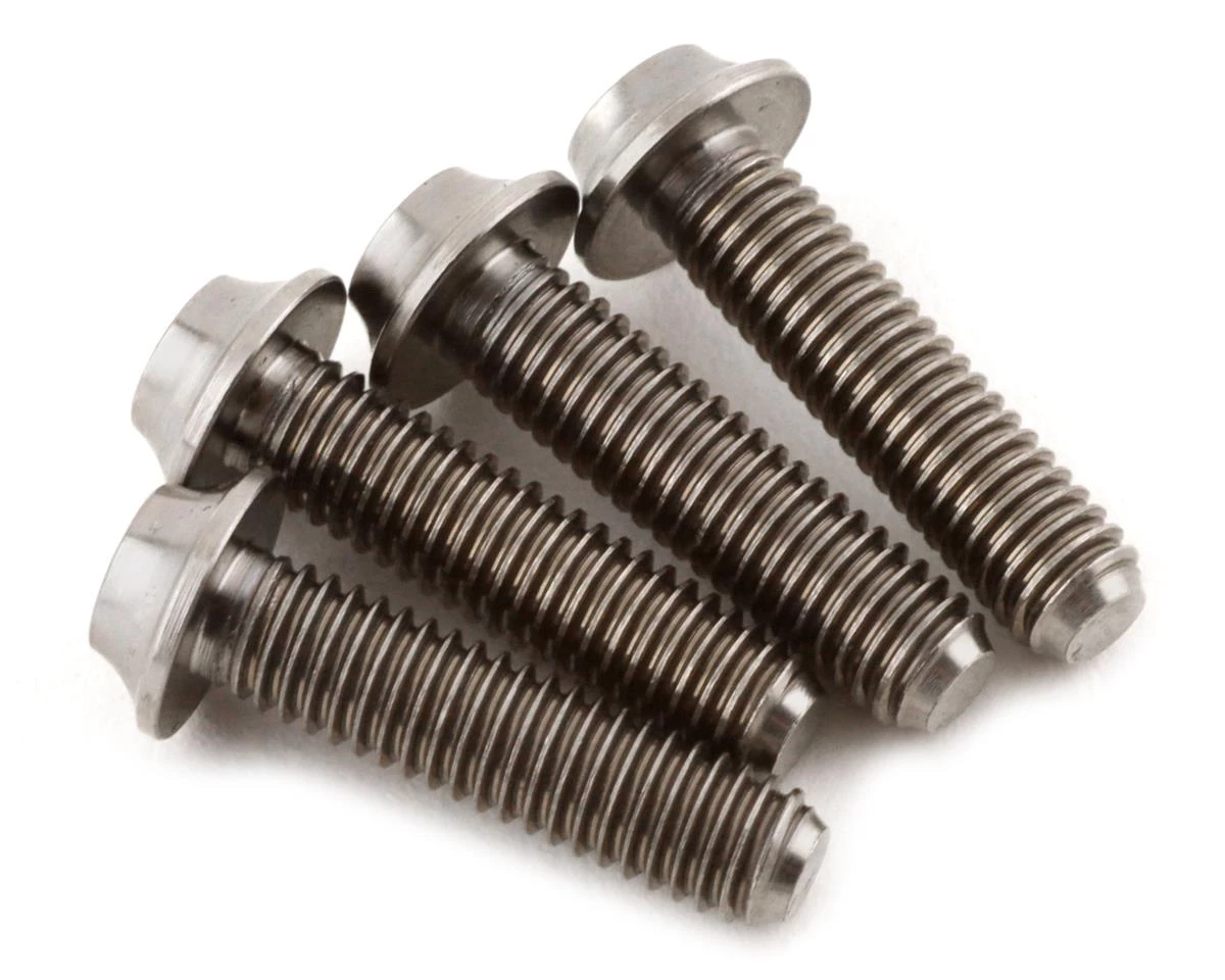 Reve D 3x12mm SPM Titanium Button Head Screw (4) 3 Reve D 3x12mm SPM Titanium Button Head Screw (4)