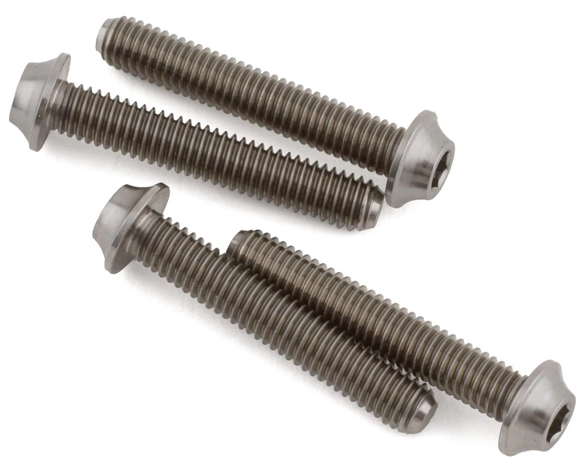 Reve D 3x18mm SPM Titanium Button Head Screw (4) 3 Reve D 3x18mm SPM Titanium Button Head Screw (4)