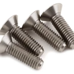 Reve D 3x10mm SPM Titanium Flat Head Screws (4)