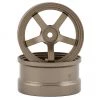 Reve D DP5 Drift Wheel (Bronze) (2) (6mm Offset) w/12mm Hex -Scale By Chris Sales 2022 rv rw dp5b6