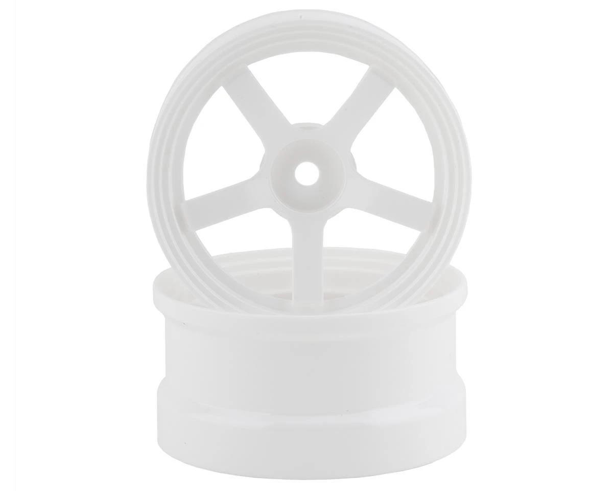 Reve D DP5 Drift Wheel (White) (2) (6mm Offset) w/12mm Hex 3 Reve D DP5 Drift Wheel (White) (2) (6mm Offset) w/12mm Hex
