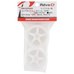 Reve D DP5 Drift Wheel (White) (2) (6mm Offset) w/12mm Hex 7 Reve D DP5 Drift Wheel (White) (2) (6mm Offset) w/12mm Hex -Scale By Chris Sales 2022 rv rw dp5w6 2