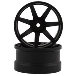 Reve D JD7 Drift Wheel (Black) (2) (8mm Offset) w/12mm Hex