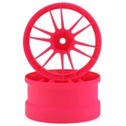 Reve D UL12 Drift Wheel (Pink) (2) (6mm Offset) w/12mm Hex
