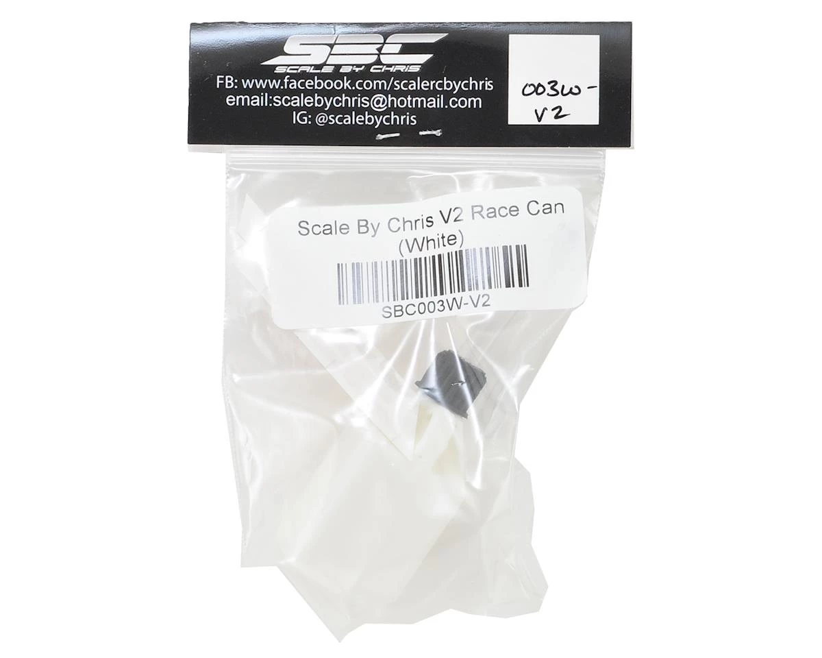 Scale By Chris V2 Race Can (White) 4 Scale By Chris V2 Race Can (White) - Image 2