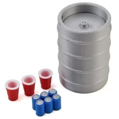 Scale By Chris Keg Party Pack w/Keg, 6-Pack & Keg Cup