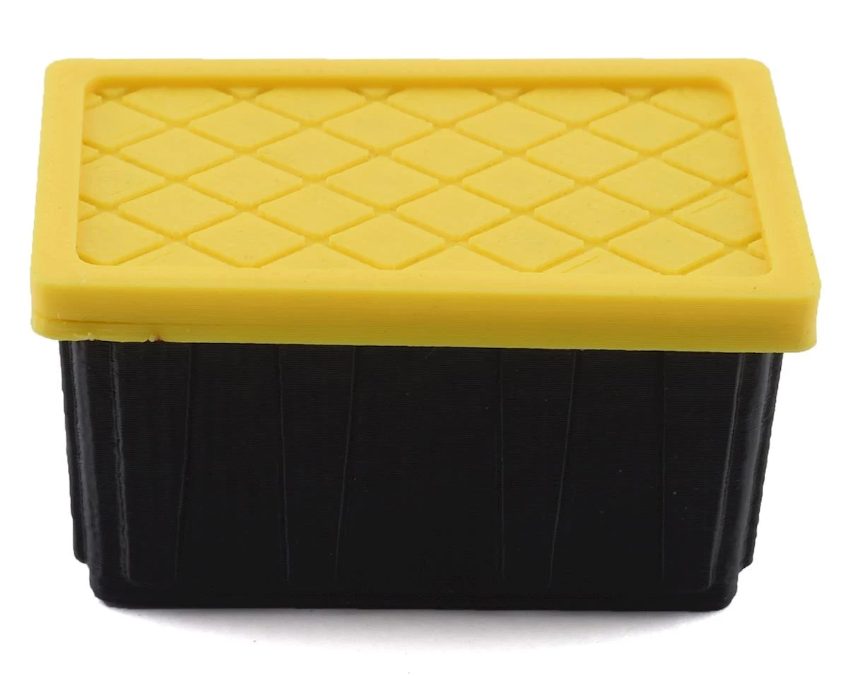 Scale By Chris HD Tote w/Yellow Lid (Large) (Miniature Scale Accessory) 3 Scale By Chris HD Tote w/Yellow Lid (Large) (Miniature Scale Accessory)