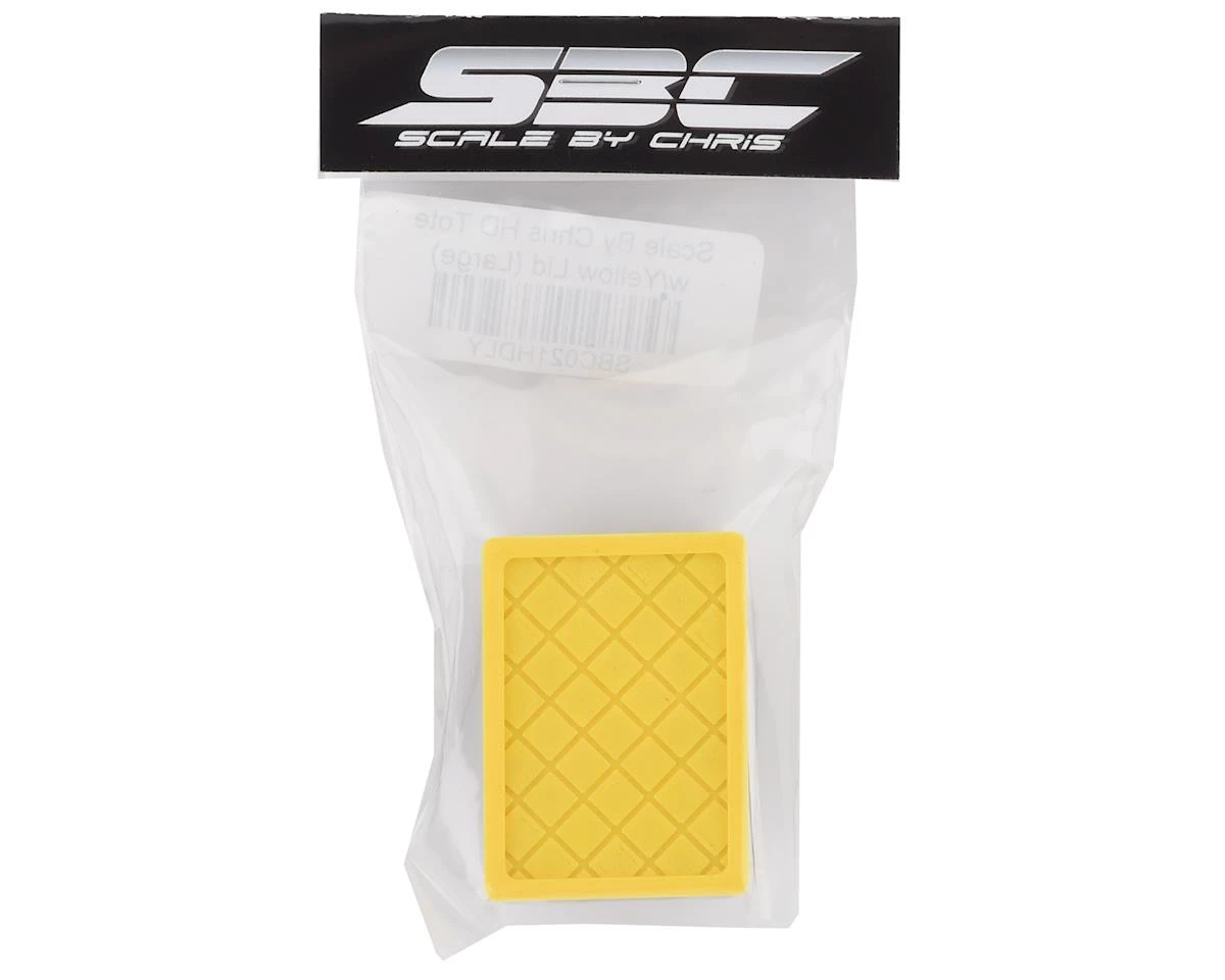 Scale By Chris HD Tote w/Yellow Lid (Large) (Miniature Scale Accessory) 4 Scale By Chris HD Tote w/Yellow Lid (Large) (Miniature Scale Accessory) - Image 2