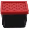 Scale By Chris HD Tote w/Red Lid (Small) (Miniature Scale Accessory) -Scale By Chris Sales 2022 sbc021hdsr