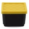 Scale By Chris HD Tote w/Yellow Lid (Small) (Miniature Scale Accessory) -Scale By Chris Sales 2022 sbc021hdsy