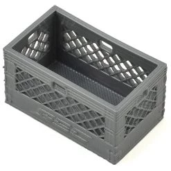 Scale By Chris Double Wide Milk Crate (Grey)