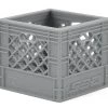 Scale By Chris Medium Milk Crate (Grey)