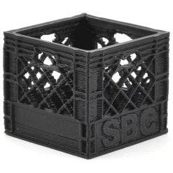 Scale By Chris Small Milk Crate (Black)