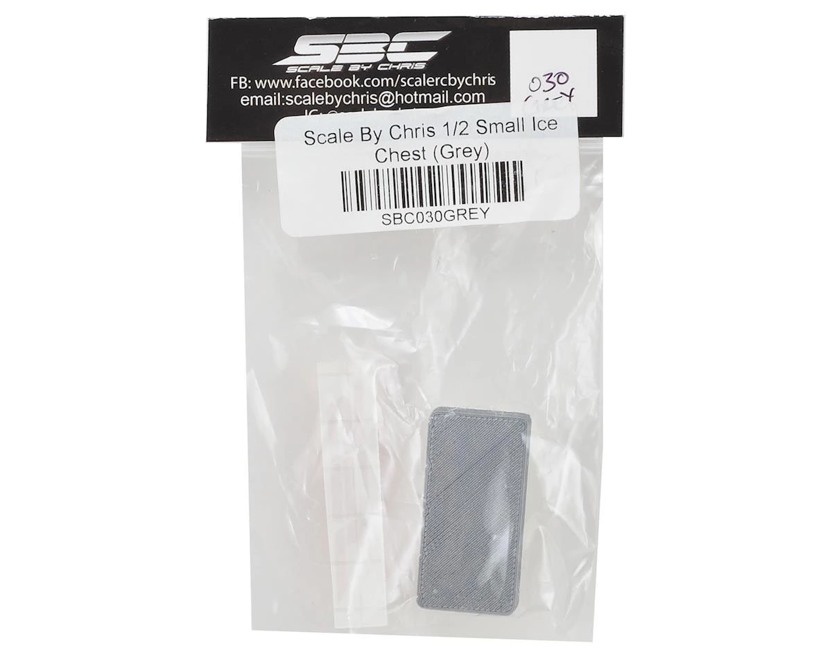 Scale By Chris 1/2 Small Ice Chest (Grey) 4 Scale By Chris 1/2 Small Ice Chest (Grey) - Image 2