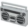 Scale By Chris 80's Style Boom Box (Silver) -Scale By Chris Sales 2022 sbc041b