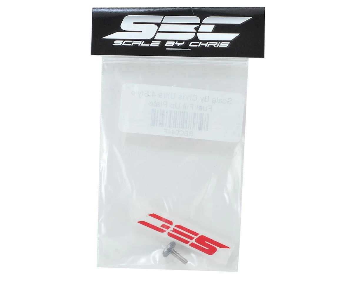 Scale By Chris Ultra 4 Style Fuel Fill Up Plate 4 Scale By Chris Ultra 4 Style Fuel Fill Up Plate - Image 2