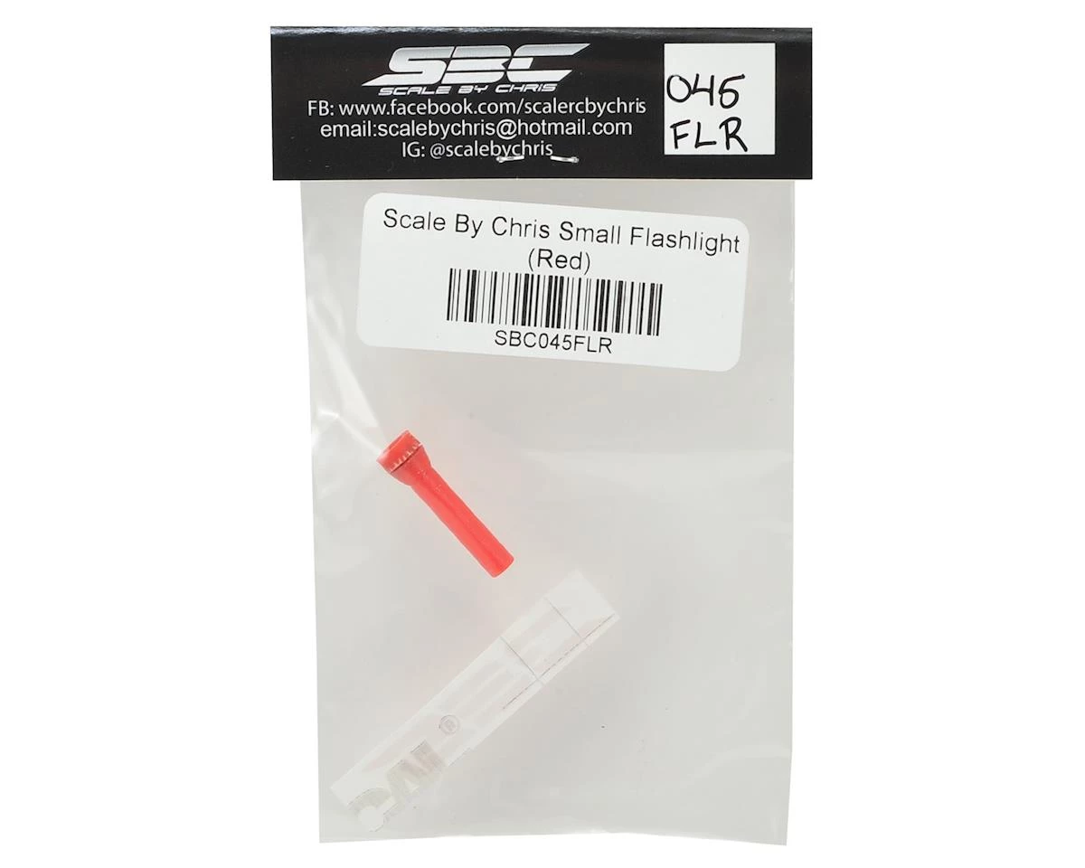 Scale By Chris Small Flashlight (Red) 4 Scale By Chris Small Flashlight (Red) - Image 2