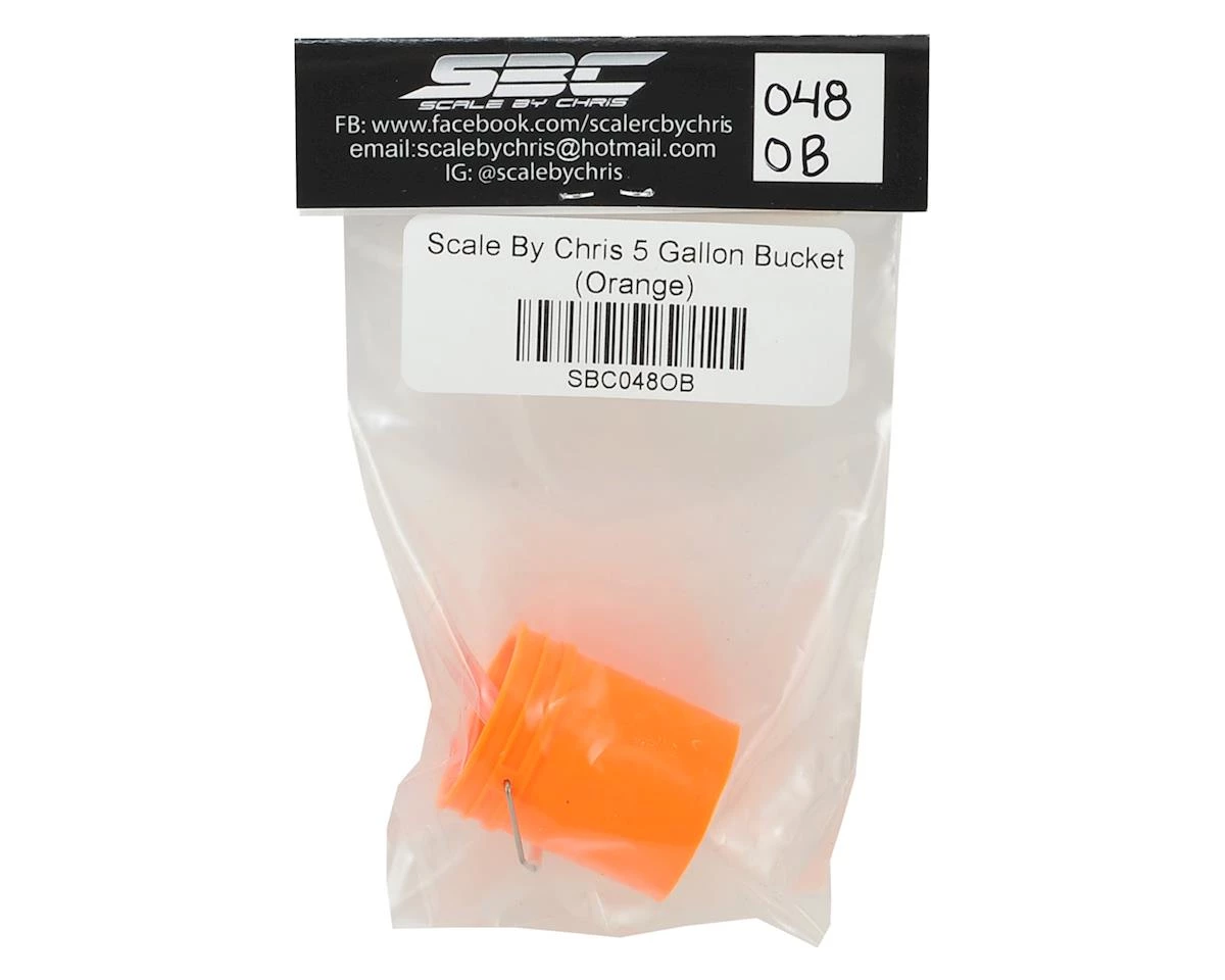 Scale By Chris 5 Gallon Bucket (Orange) 4 Scale By Chris 5 Gallon Bucket (Orange) - Image 2