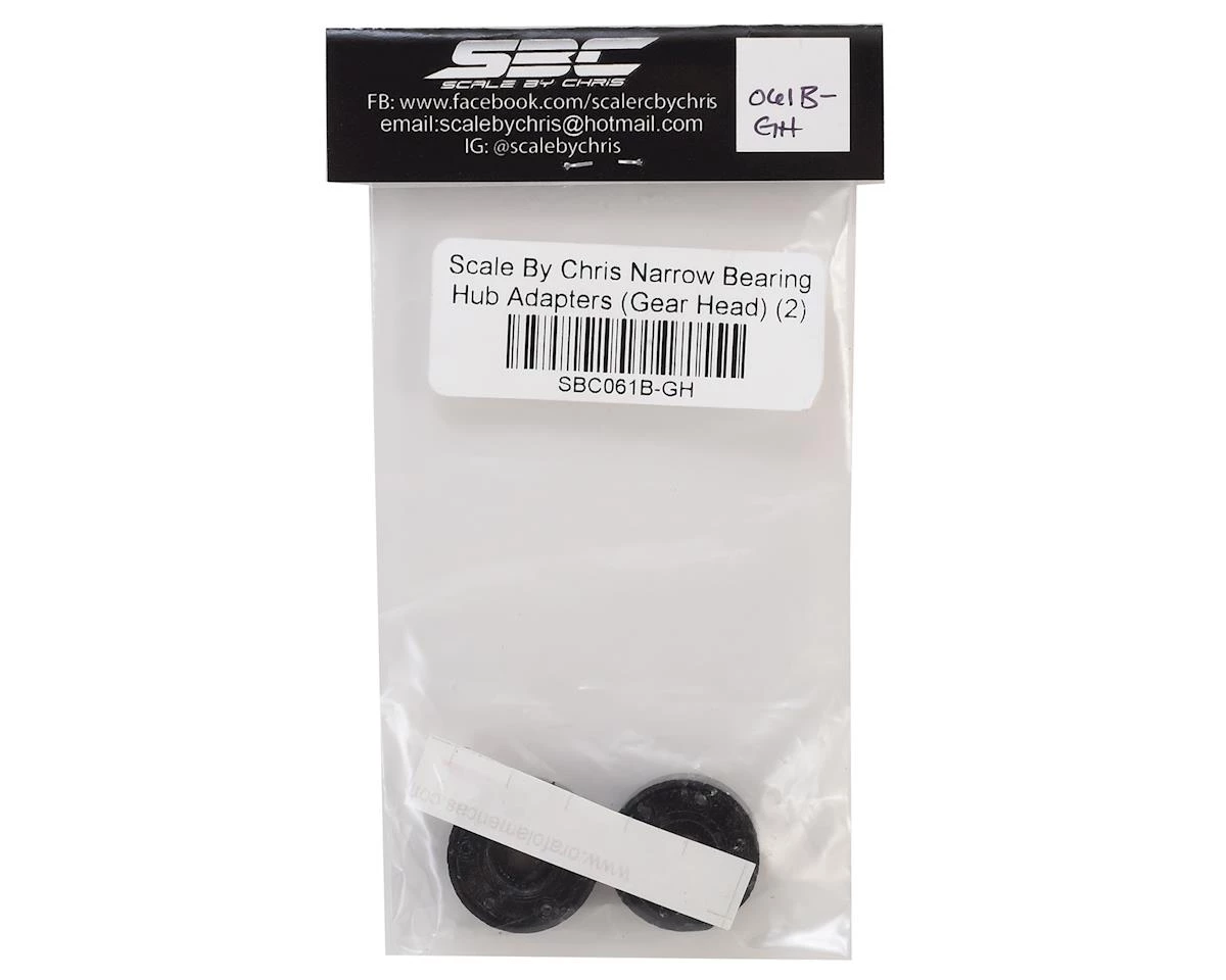 Scale By Chris Narrow Bearing Hub Adapters (Gear Head) (2) 4 Scale By Chris Narrow Bearing Hub Adapters (Gear Head) (2) - Image 2
