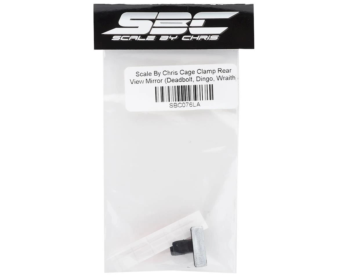 Scale By Chris Axial Cage Clamp Rear View Mirror (Deadbolt, Dingo, Wraith) 4 Scale By Chris Axial Cage Clamp Rear View Mirror (Deadbolt, Dingo, Wraith) - Image 2