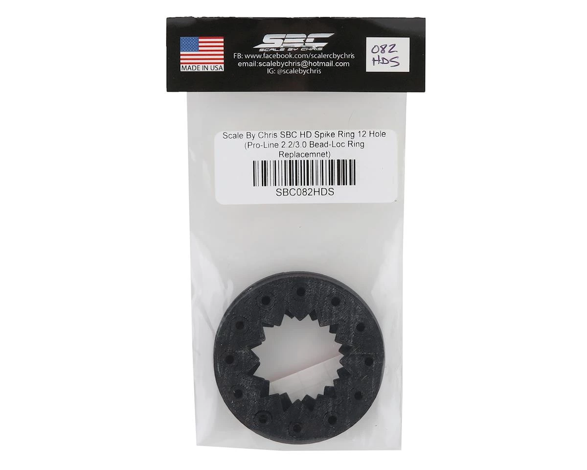 Scale By Chris "Spike" 12 Hole Beadlock Ring (2) (Pro-Line 2.2/3.0) 4 Scale By Chris "Spike" 12 Hole Beadlock Ring (2) (Pro-Line 2.2/3.0) - Image 2