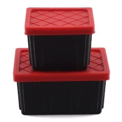 Scale By Chris HD Tote Bundle Pack w/Red Lid (Miniature Scale Accessory)