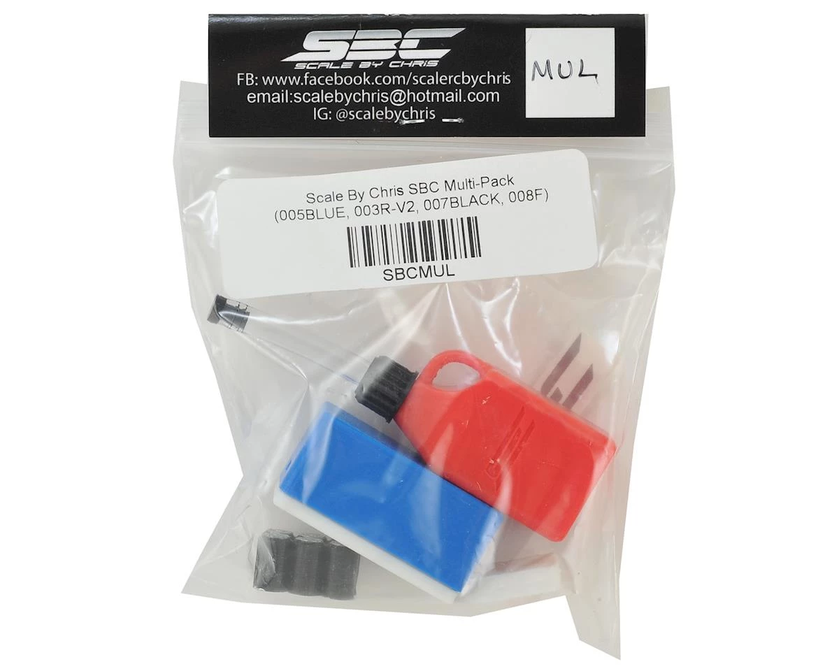 Scale By Chris SBC Multi-Pack Combo (SBC005BLUE, SBC003R-V2, SBC007BLACK, SBC008F) 4 Scale By Chris SBC Multi-Pack Combo (SBC005BLUE, SBC003R-V2, SBC007BLACK, SBC008F) - Image 2
