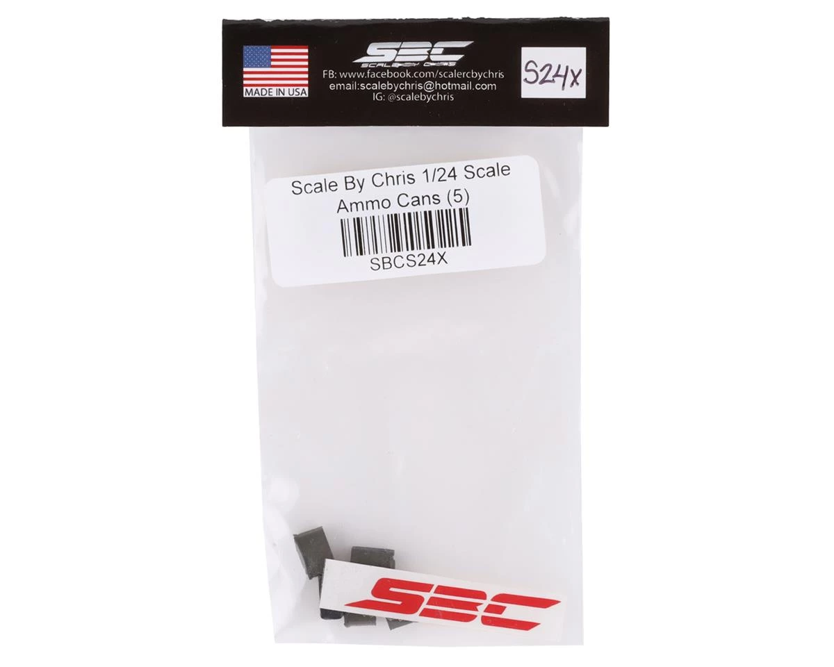 Scale By Chris 1/24 Scale Ammo Cans (5) 4 Scale By Chris 1/24 Scale Ammo Cans (5) - Image 2