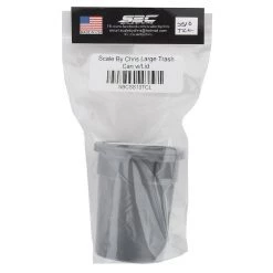 Scale By Chris Large Trash Can w/Lid -Scale By Chris Sales 2022 sbcss10tcl 2