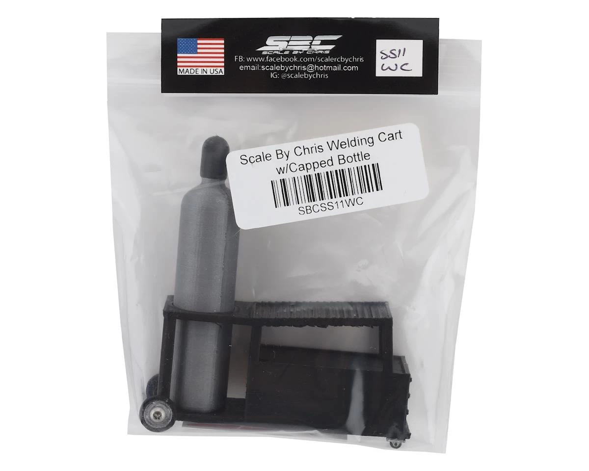 Scale By Chris Welding Cart w/Capped Bottle 4 Scale By Chris Welding Cart w/Capped Bottle - Image 2