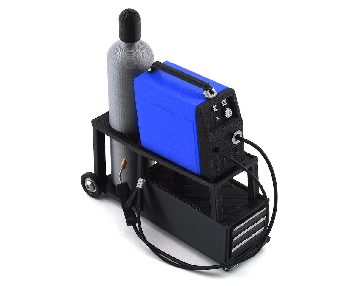 Scale By Chris Complete Welding Cart w/Welder (Blue) 3 Scale By Chris Complete Welding Cart w/Welder (Blue)
