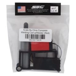 Scale By Chris Complete Welding Cart w/Welder (Red) -Scale By Chris Sales 2022 sbcss11wcr 2